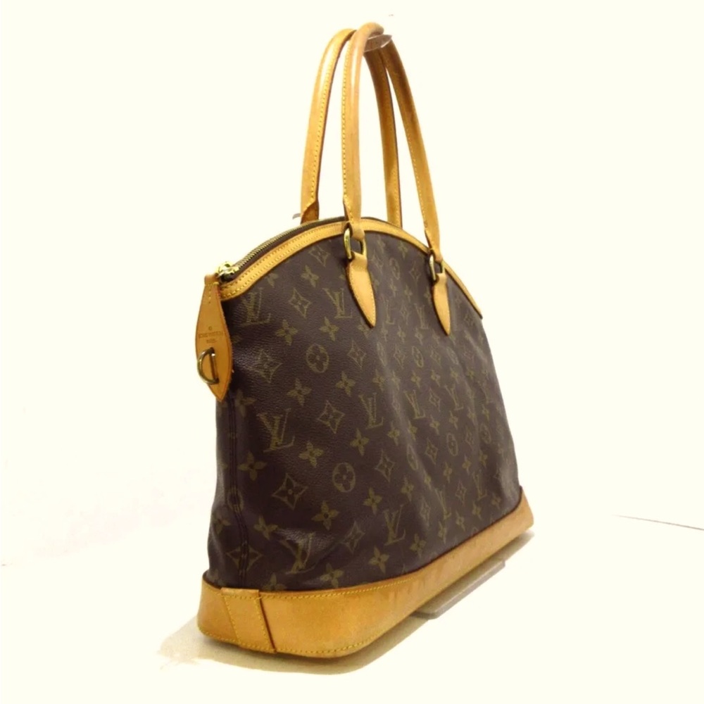Auth Louis Vuitton lockit horizontal tote handbag
